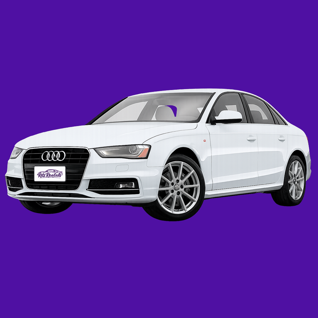 Audi A4 2015 front three-quarter view