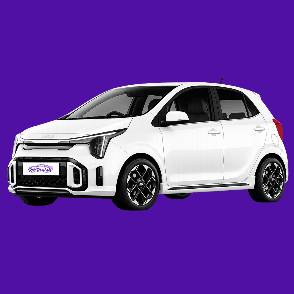 Kia Picanto 2025 front three-quarter view